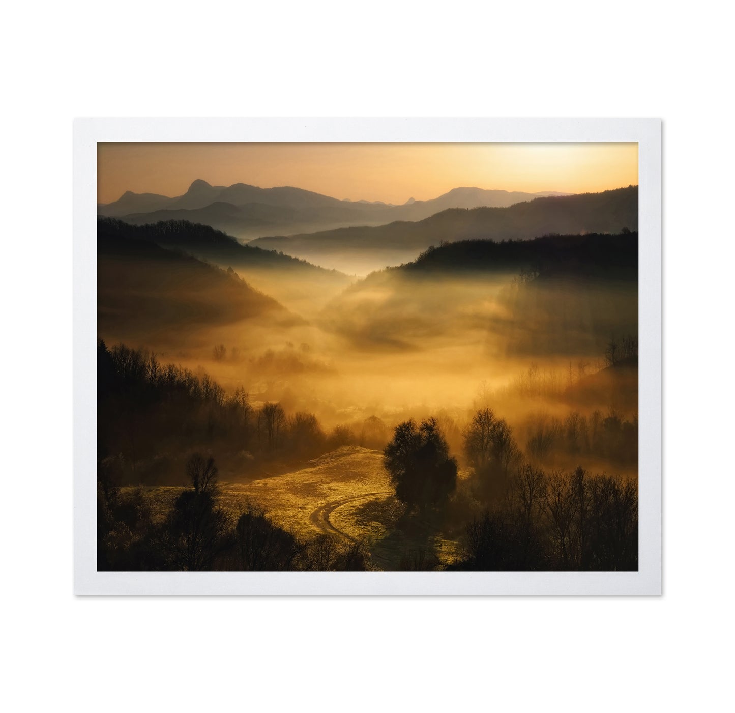 Golden Misty Valley