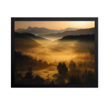 Golden Misty Valley