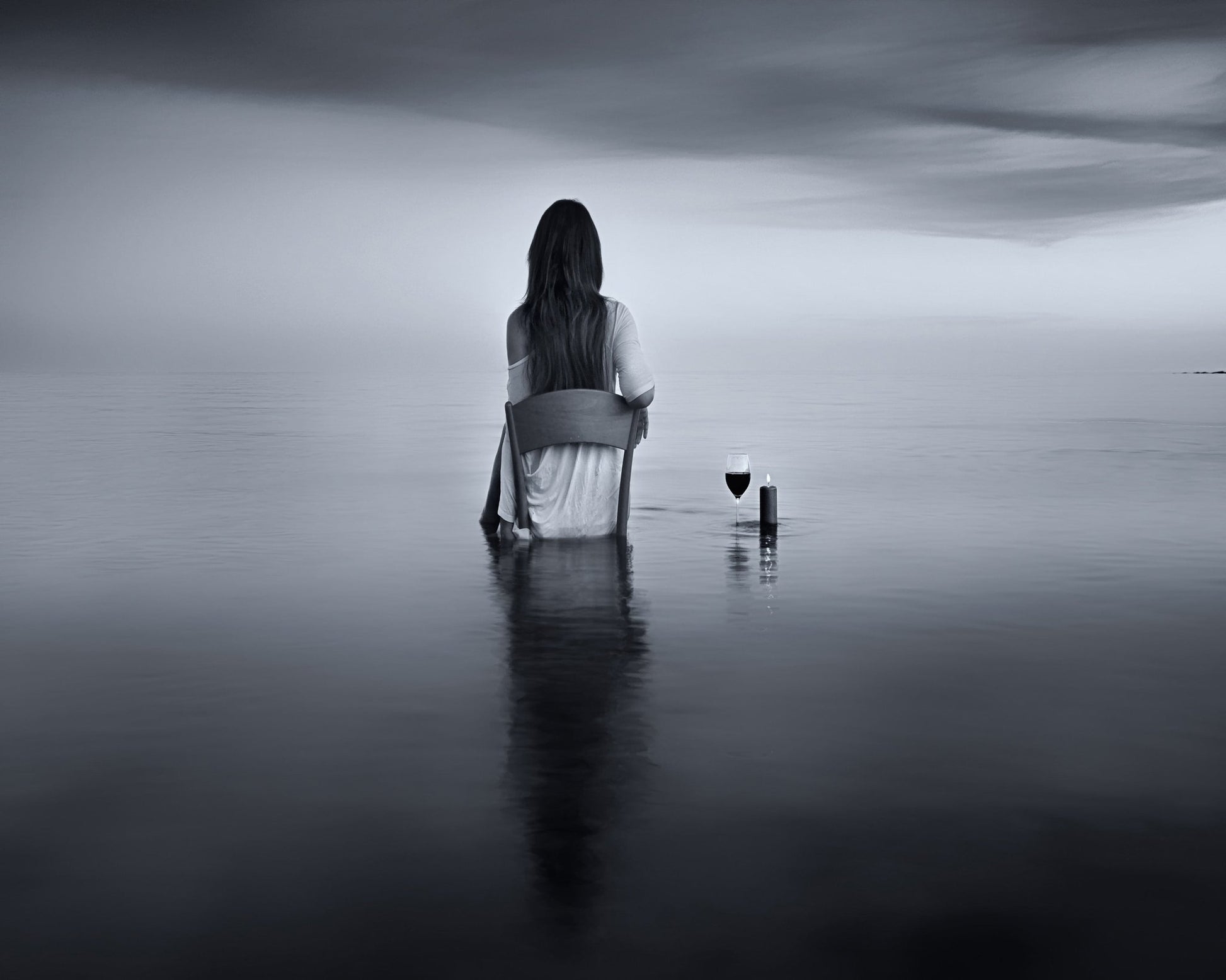 Woman In Silent Sea