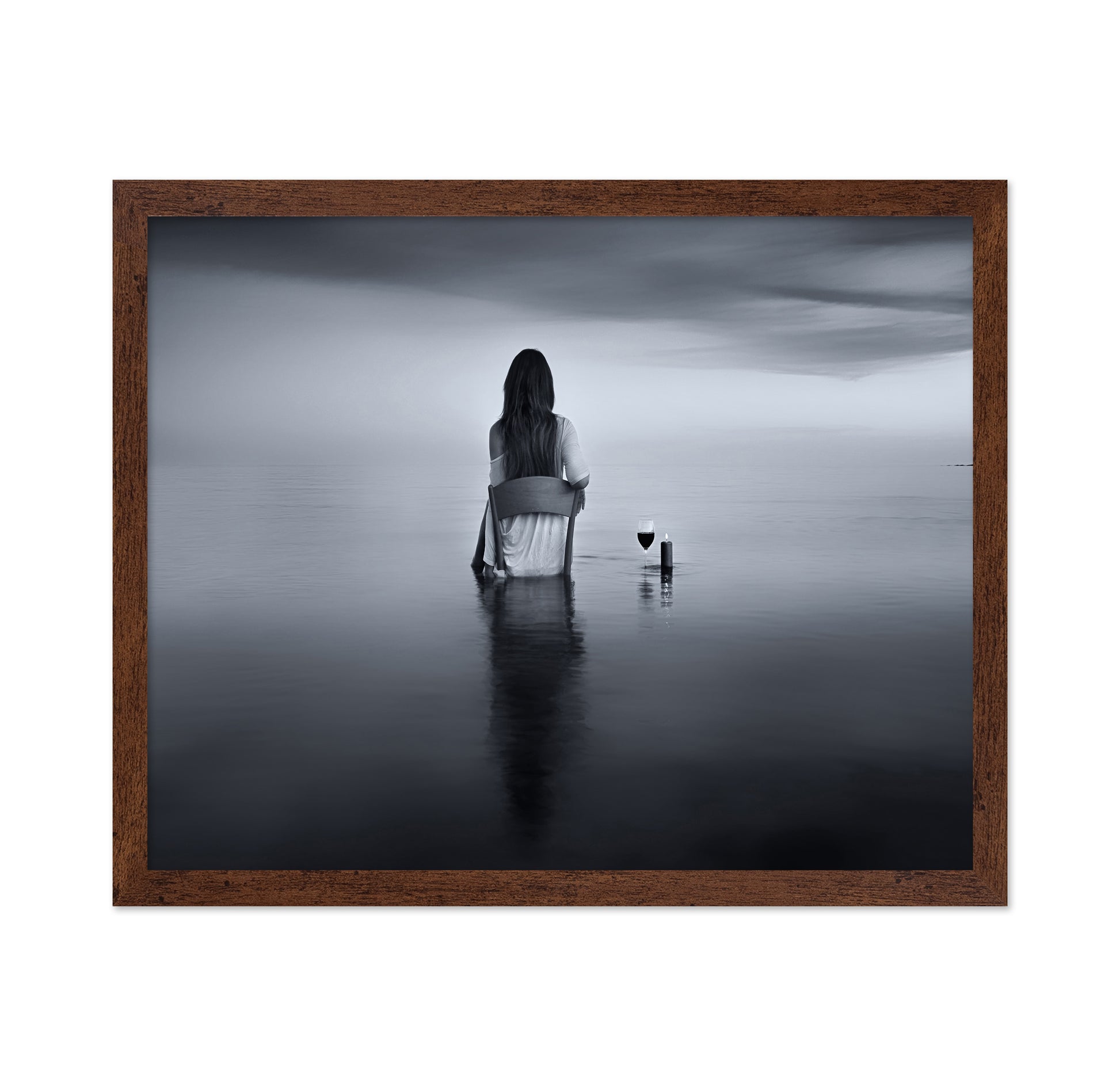 Woman In Silent Sea