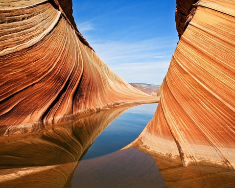 Desert Canyon Reflection