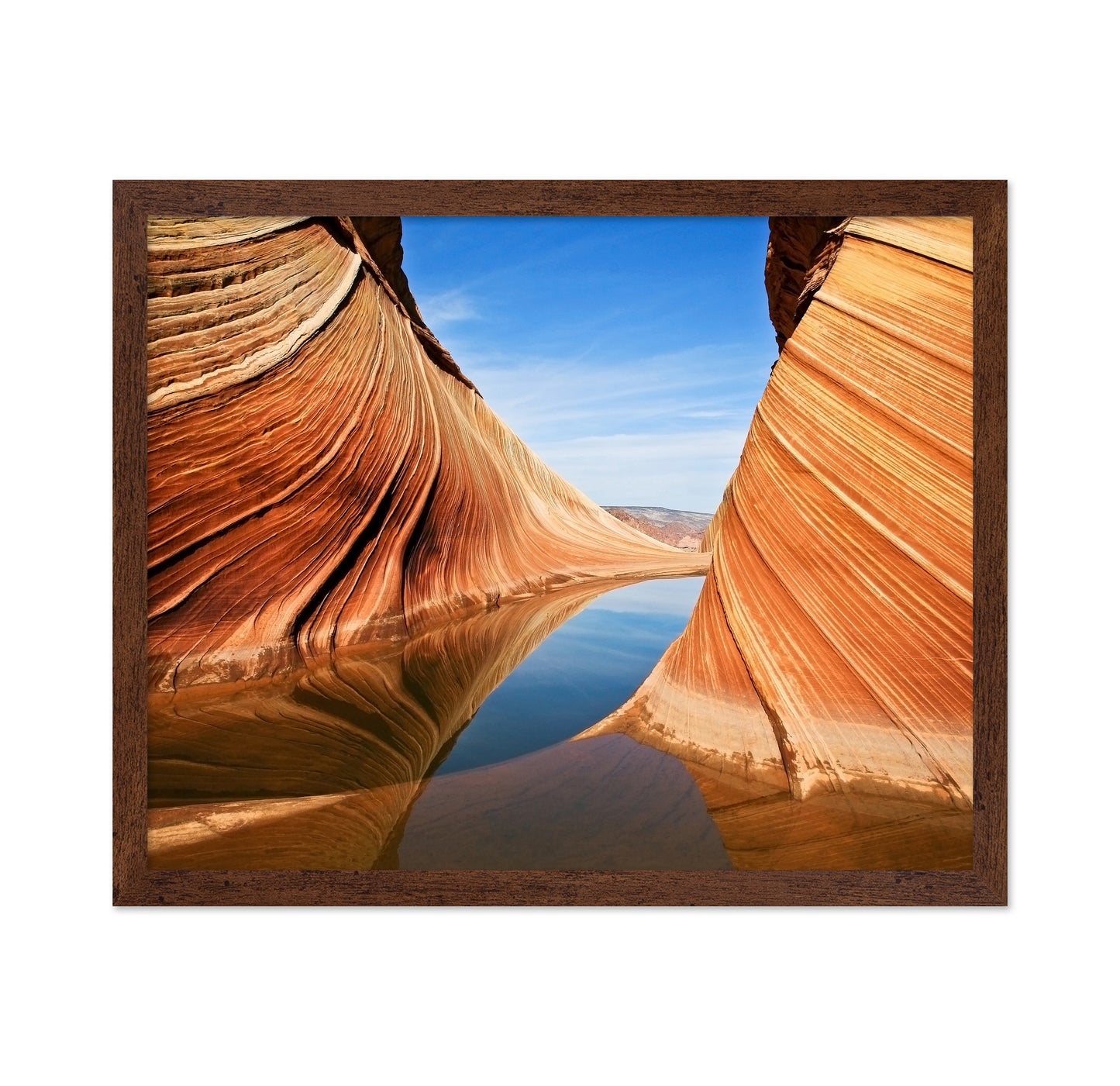 Desert Canyon Reflection