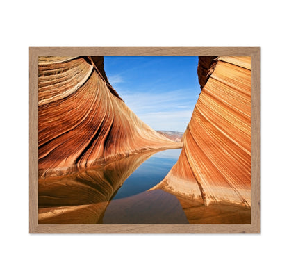 Desert Canyon Reflection