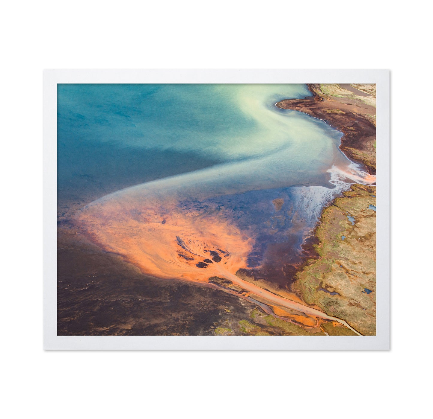 Abstract Coastal Colors