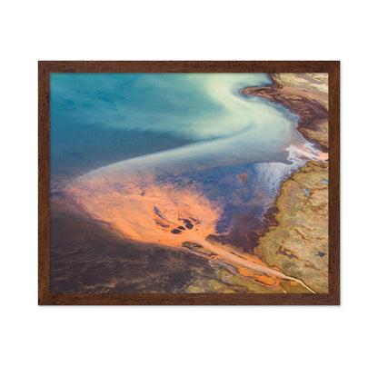 Abstract Coastal Colors