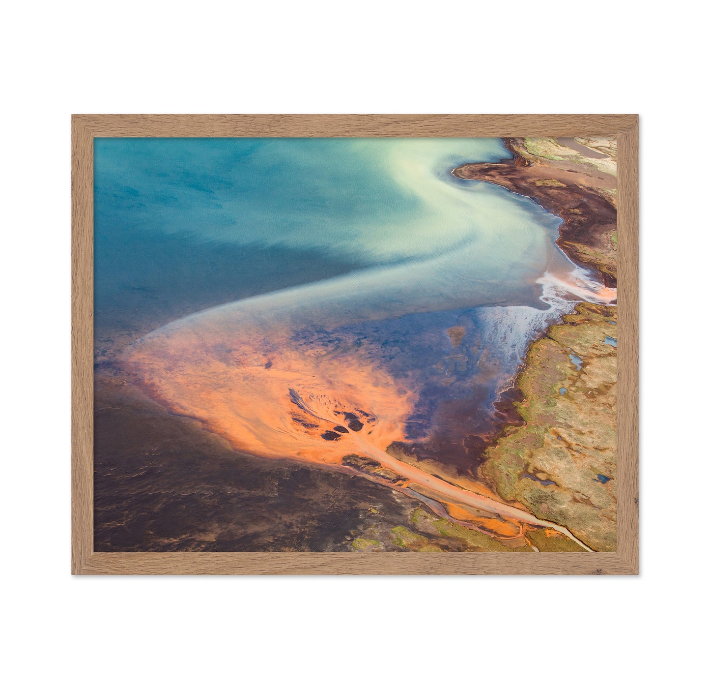 Abstract Coastal Colors