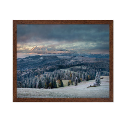 Winter Mountain Dawn