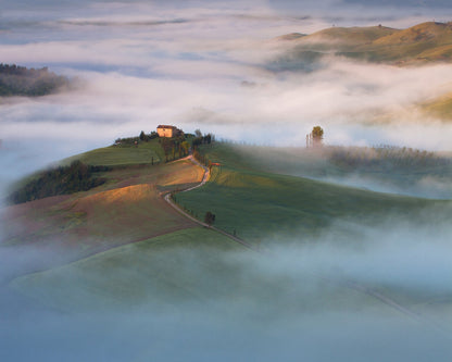 Misty Hillside House