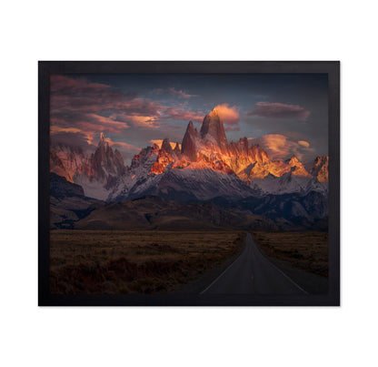 Fiery Mountain Sunrise