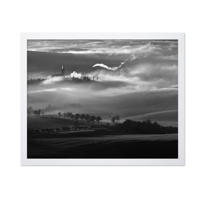 Mist Rising Over Quiet Hills