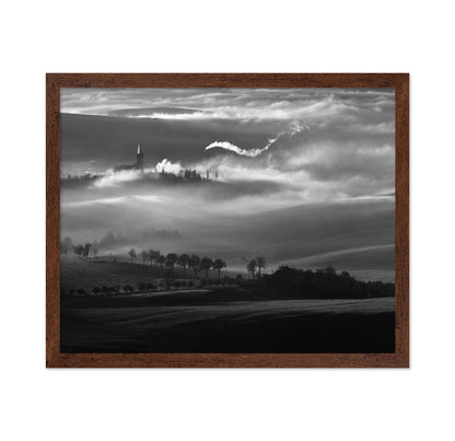 Mist Rising Over Quiet Hills