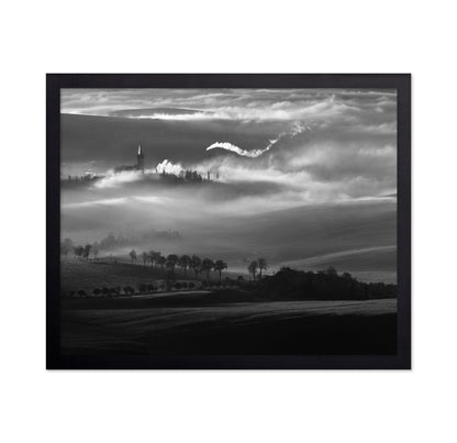 Mist Rising Over Quiet Hills