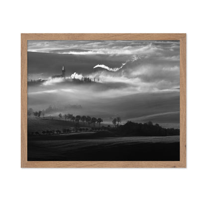 Mist Rising Over Quiet Hills