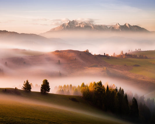 Silent Misty Mountain Valley