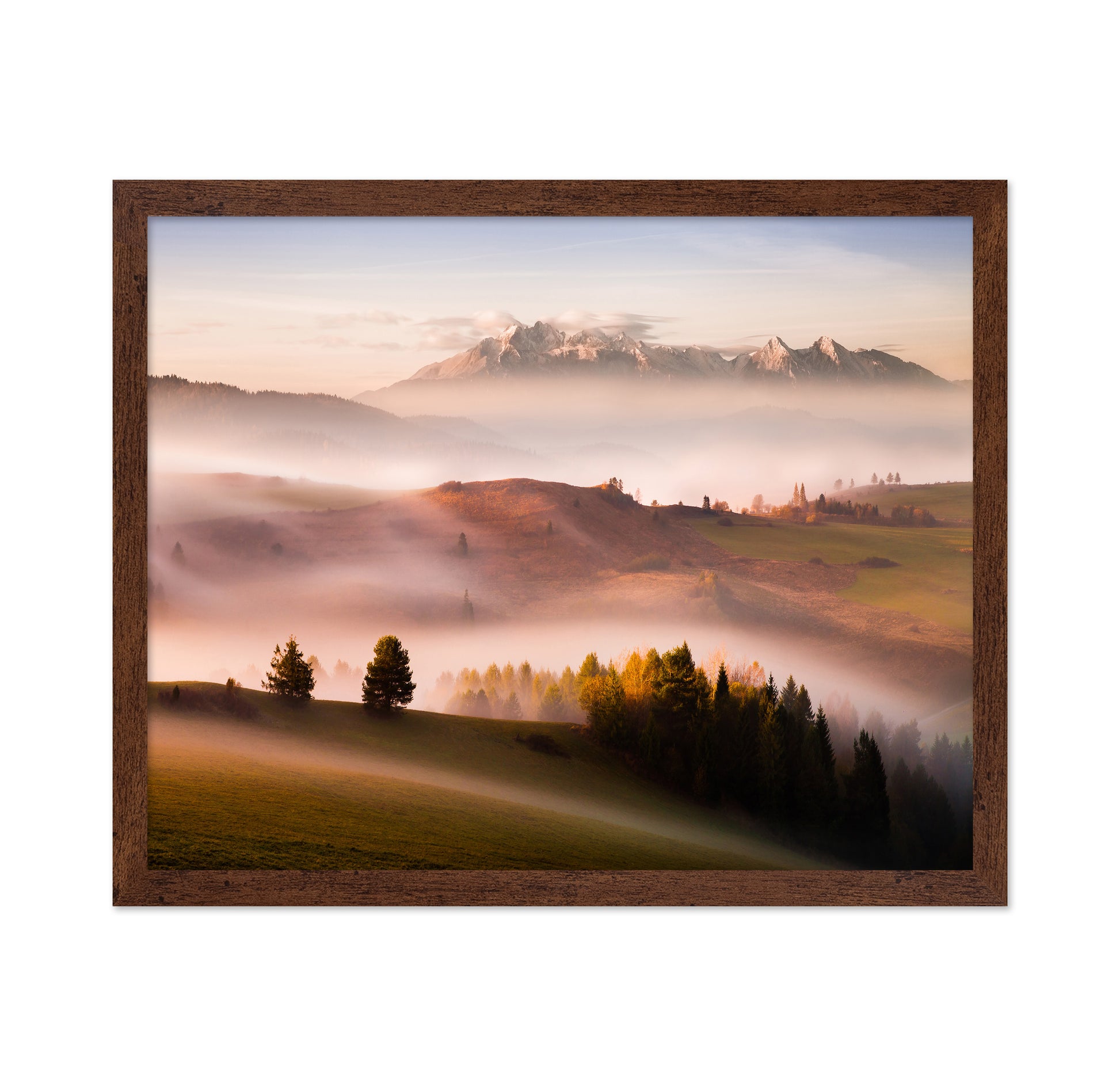 Silent Misty Mountain Valley