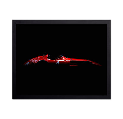 Vintage Red Race Car