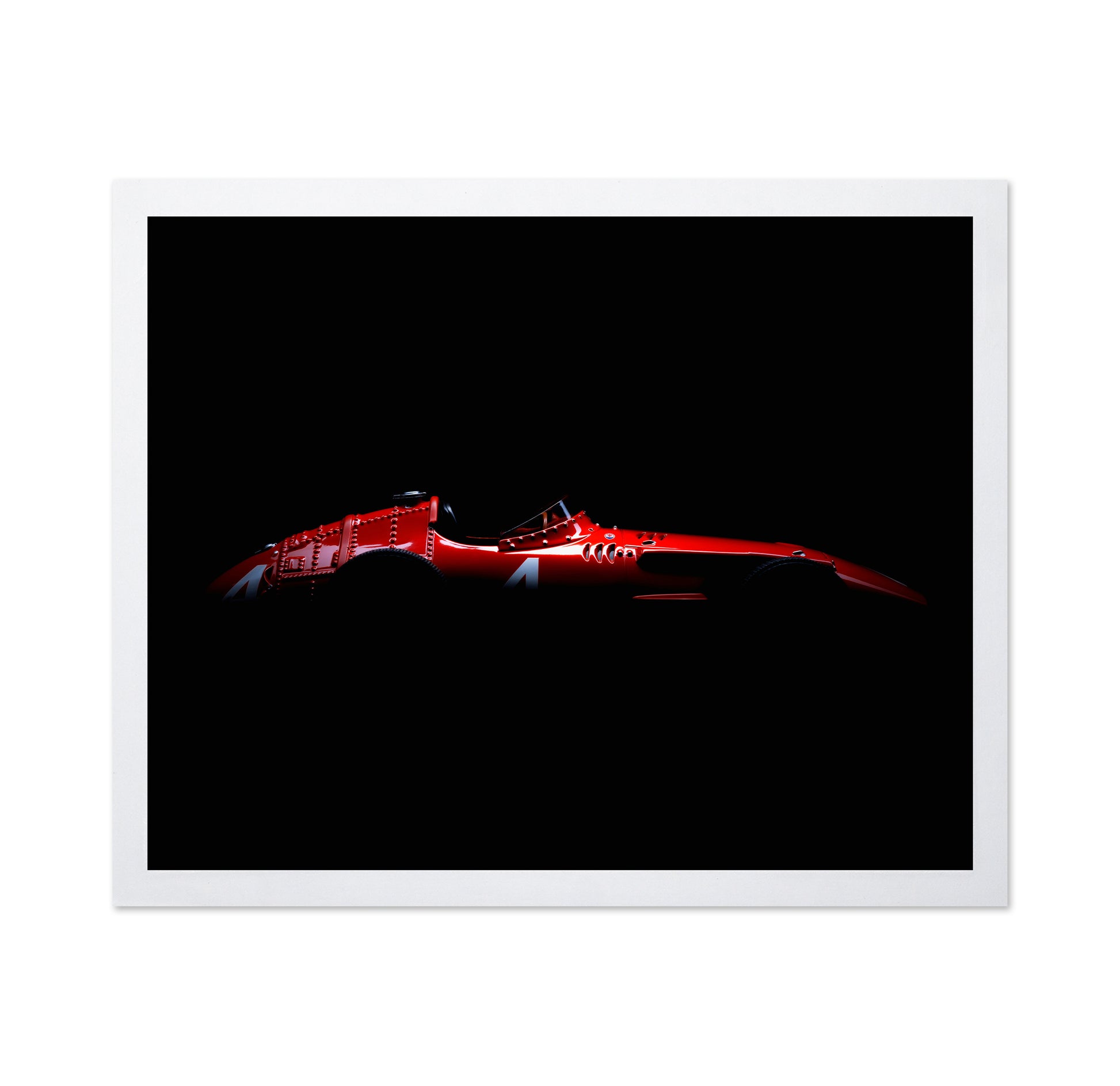 Vintage Red Race Car