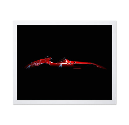Vintage Red Race Car