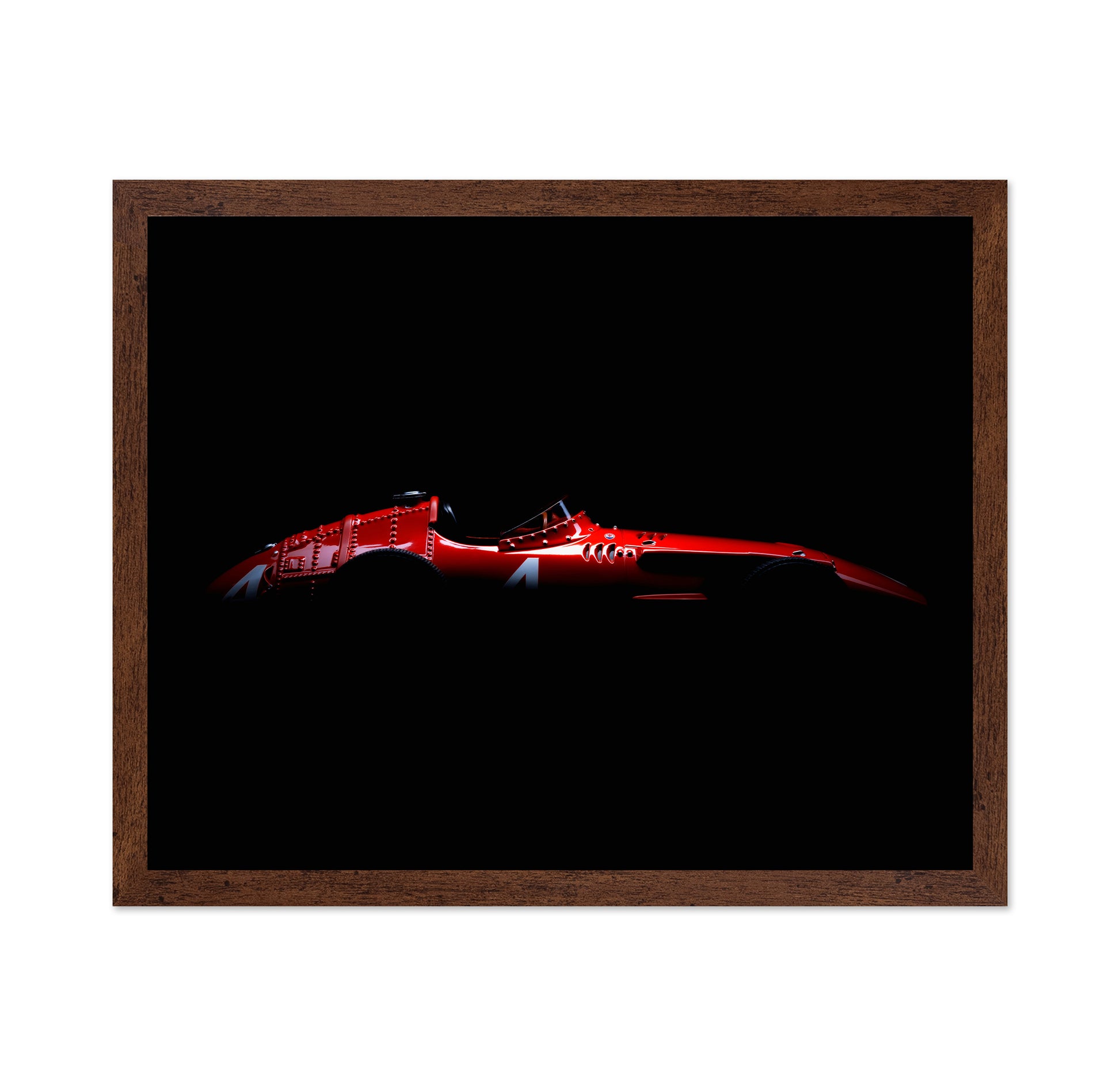 Vintage Red Race Car