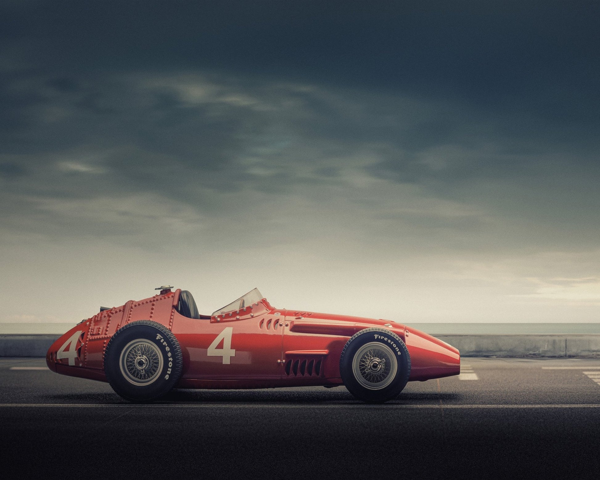 Vintage Maserati Race Car