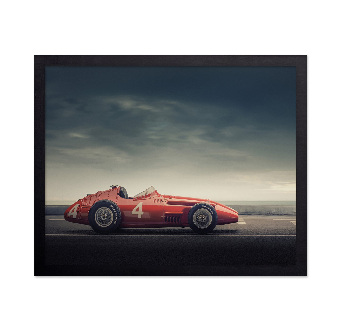 Vintage Maserati Race Car