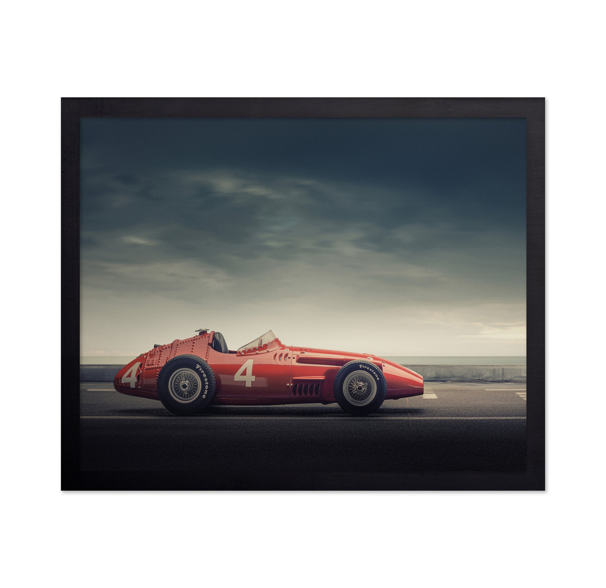 Vintage Maserati Race Car