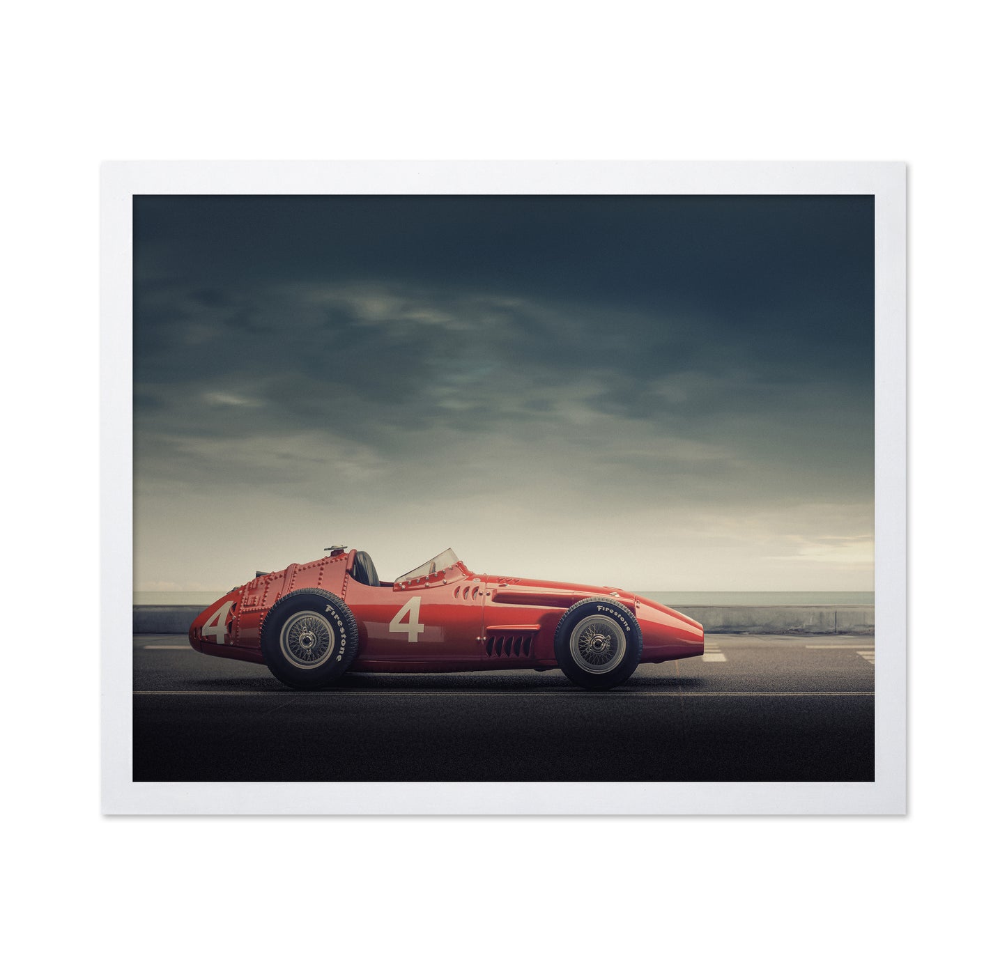 Vintage Maserati Race Car