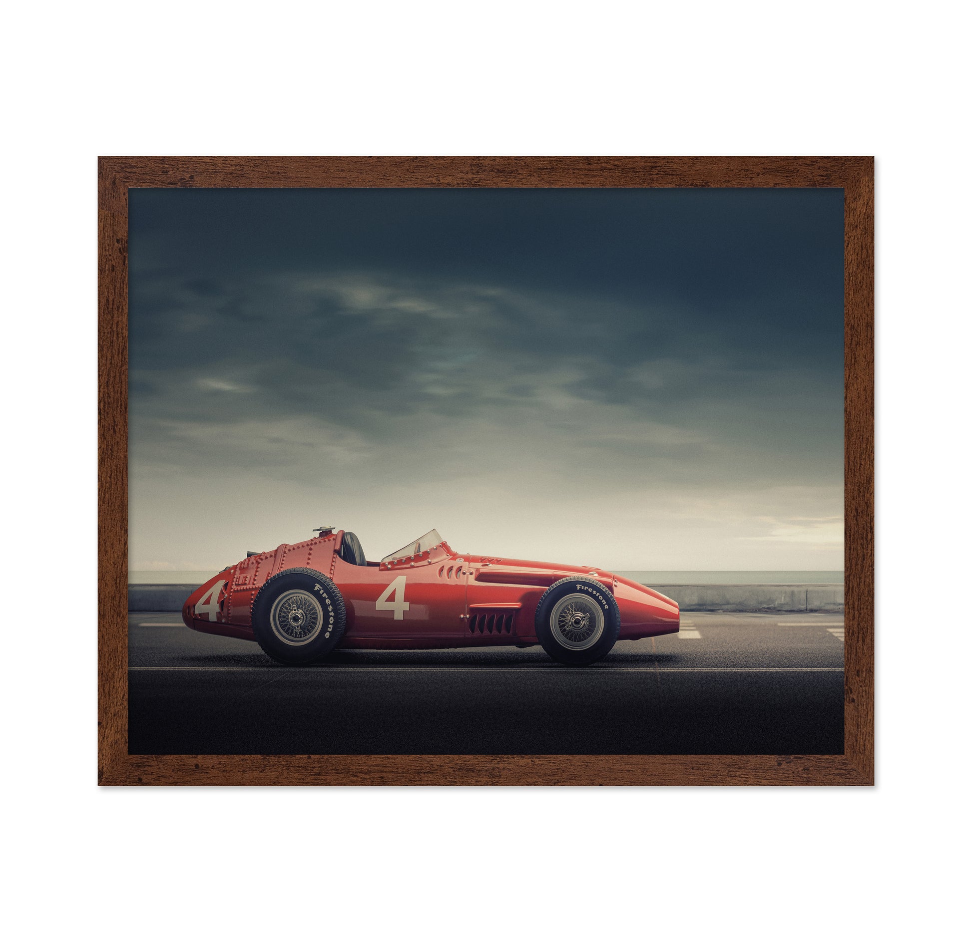 Vintage Maserati Race Car