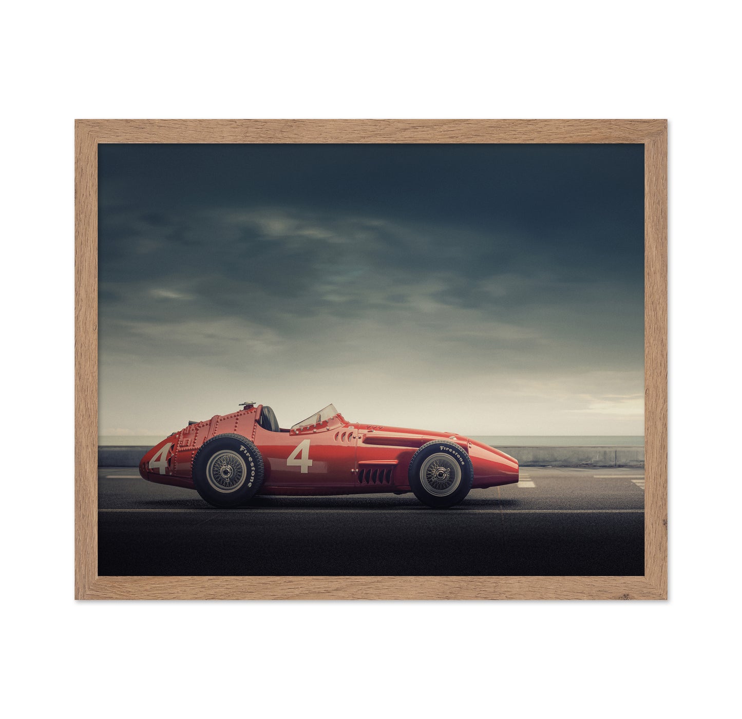 Vintage Maserati Race Car