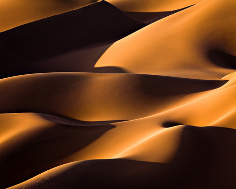 Golden Desert Dunes