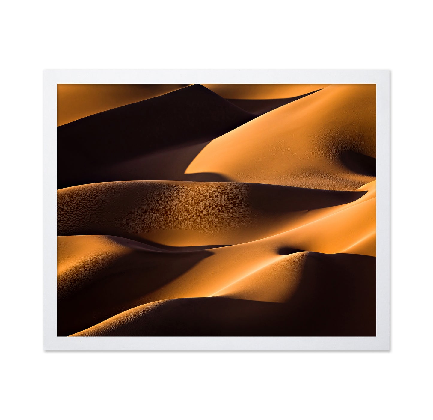 Golden Desert Dunes