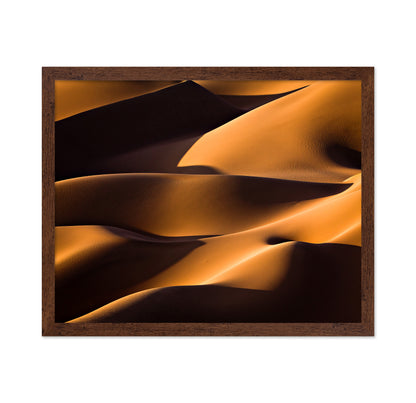 Golden Desert Dunes