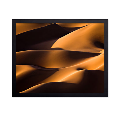 Golden Desert Dunes
