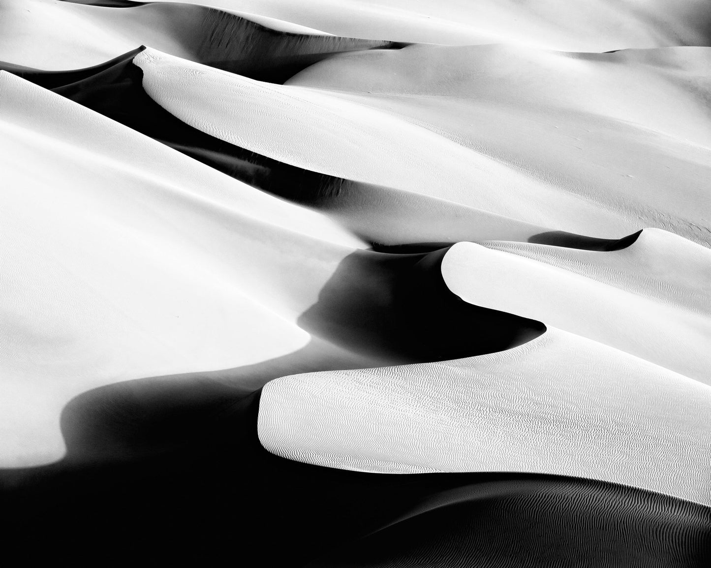 Abstract Desert Dunes Dance