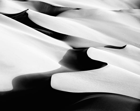Abstract Desert Dunes Dance