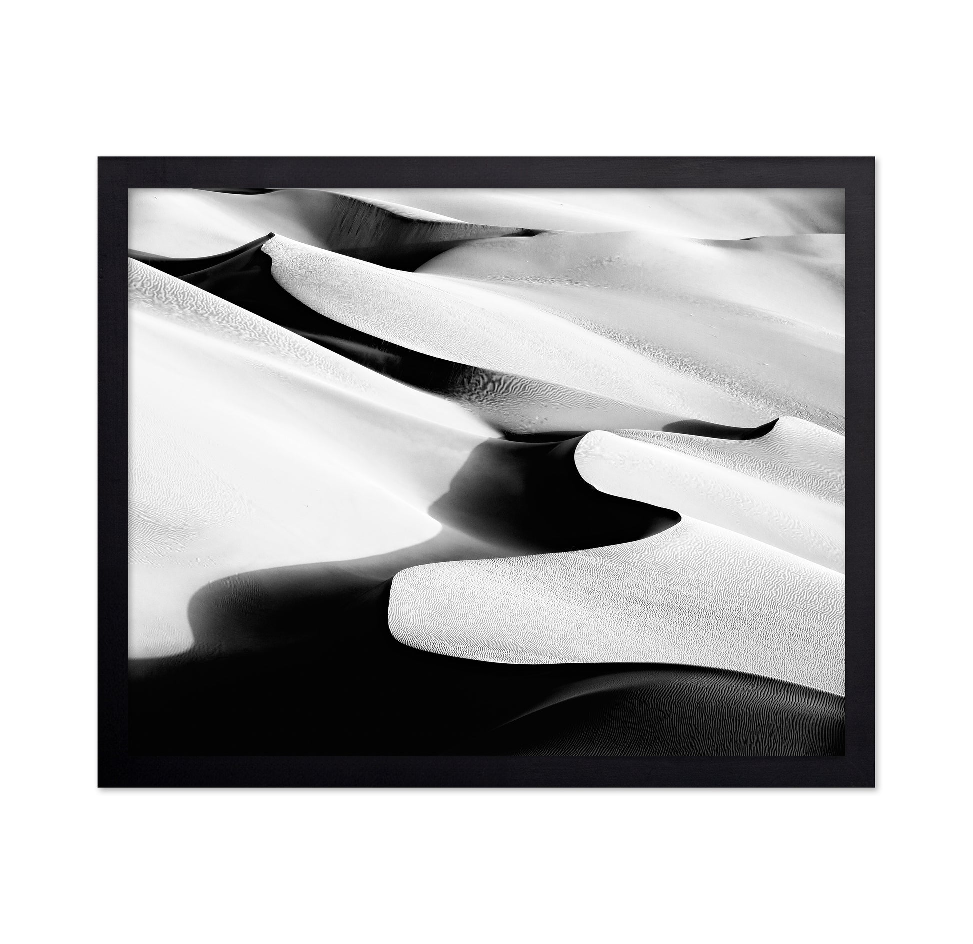 Abstract Desert Dunes Dance