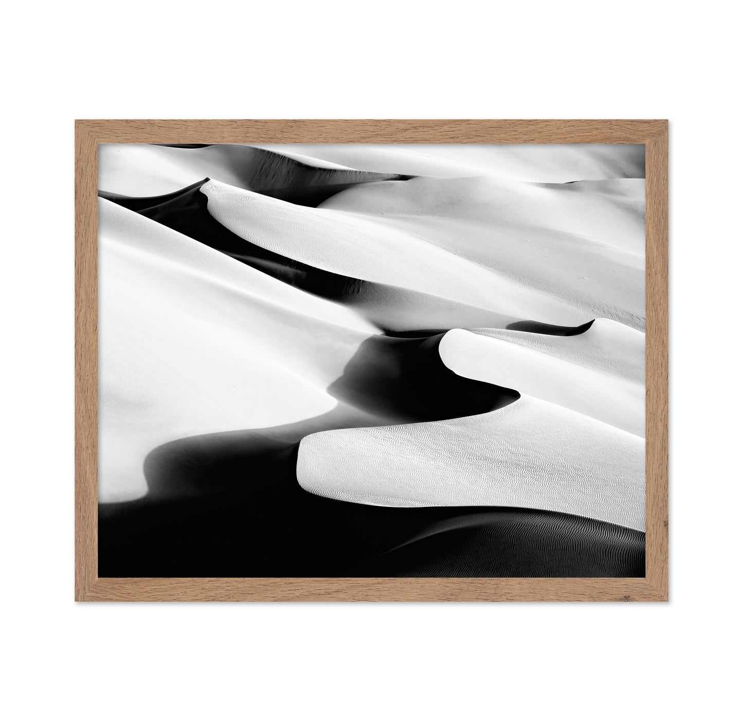Abstract Desert Dunes Dance