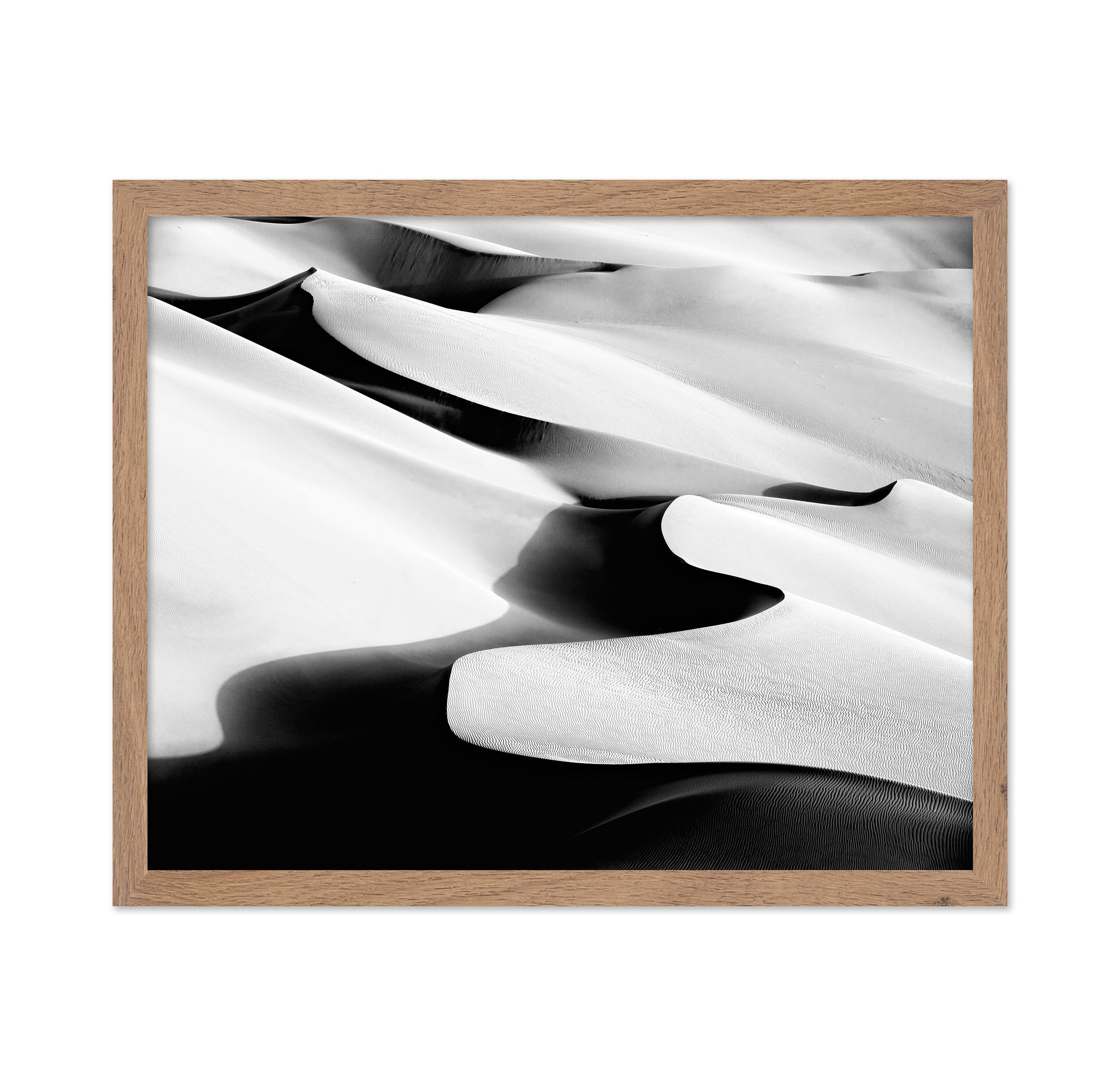 Abstract Desert Dunes Dance