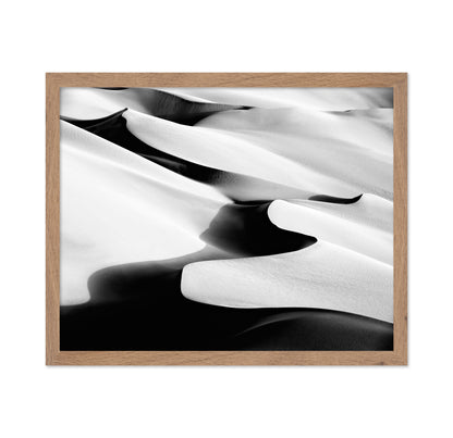 Abstract Desert Dunes Dance
