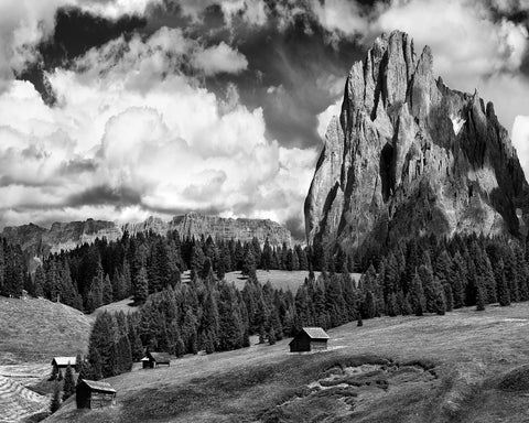 Alpe Di Suisi Mountain Landscape