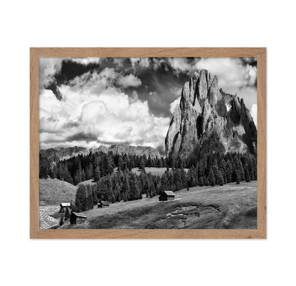 Alpe Di Suisi Mountain Landscape