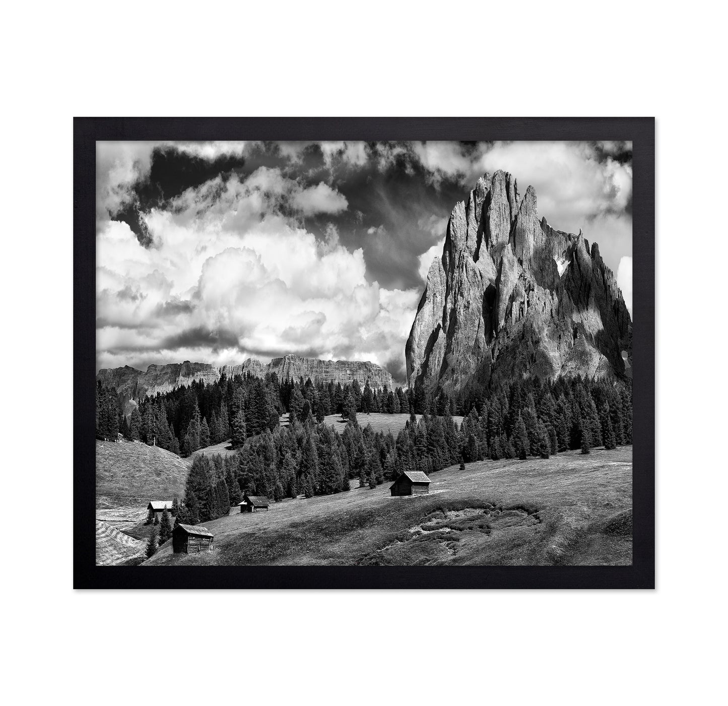 Alpe Di Suisi Mountain Landscape