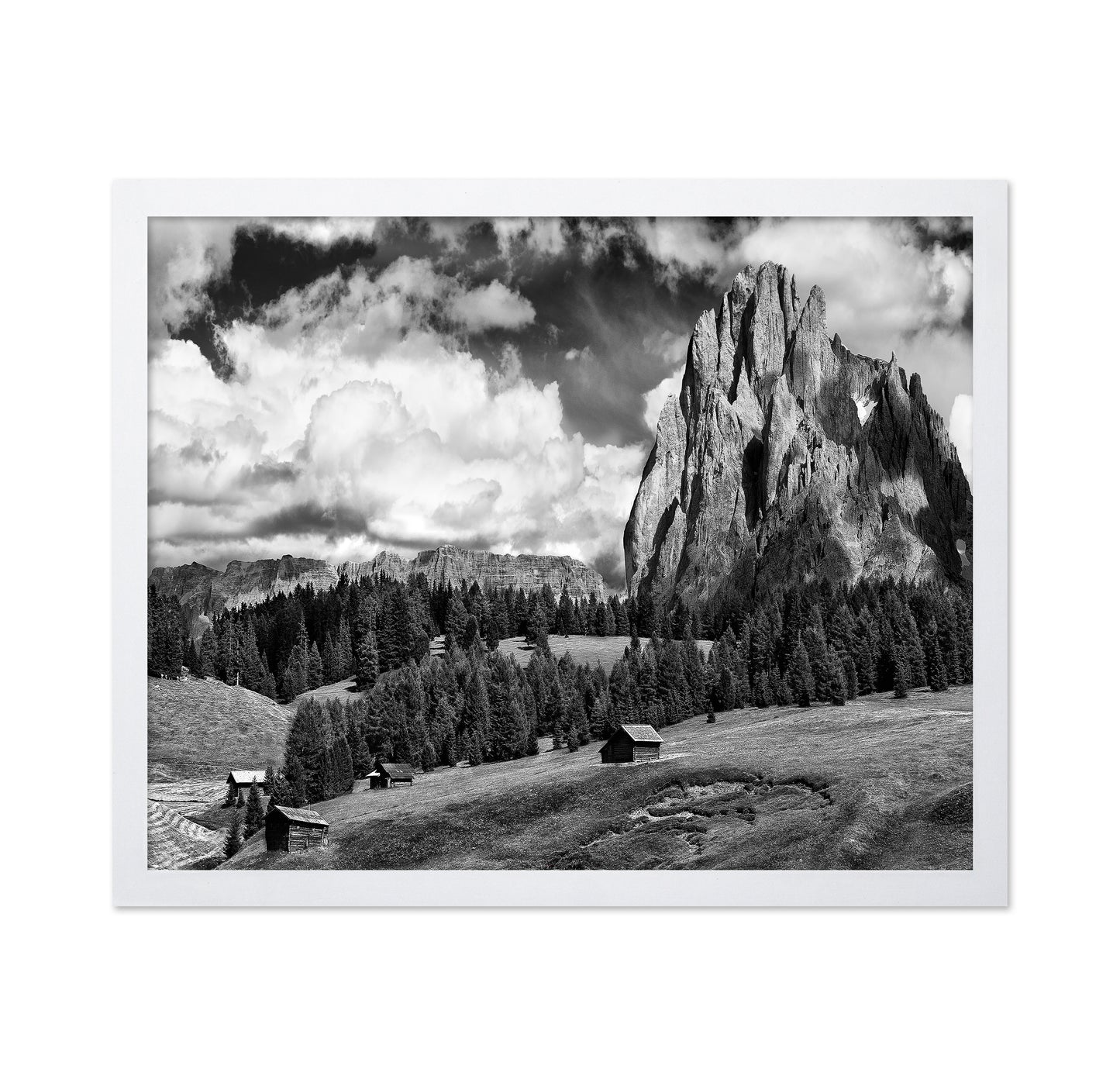 Alpe Di Suisi Mountain Landscape