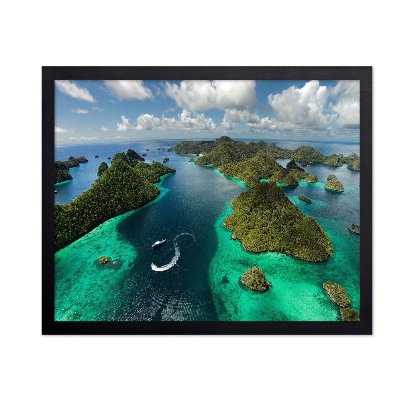 Tropical Island Aerial Paradise
