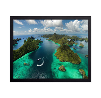 Tropical Island Aerial Paradise
