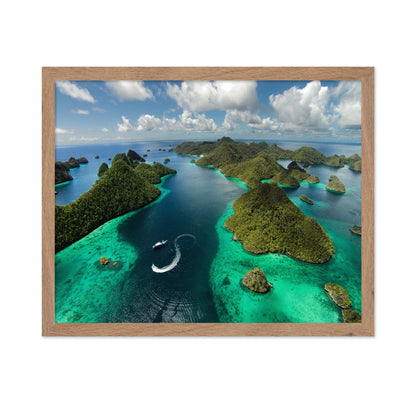 Tropical Island Aerial Paradise