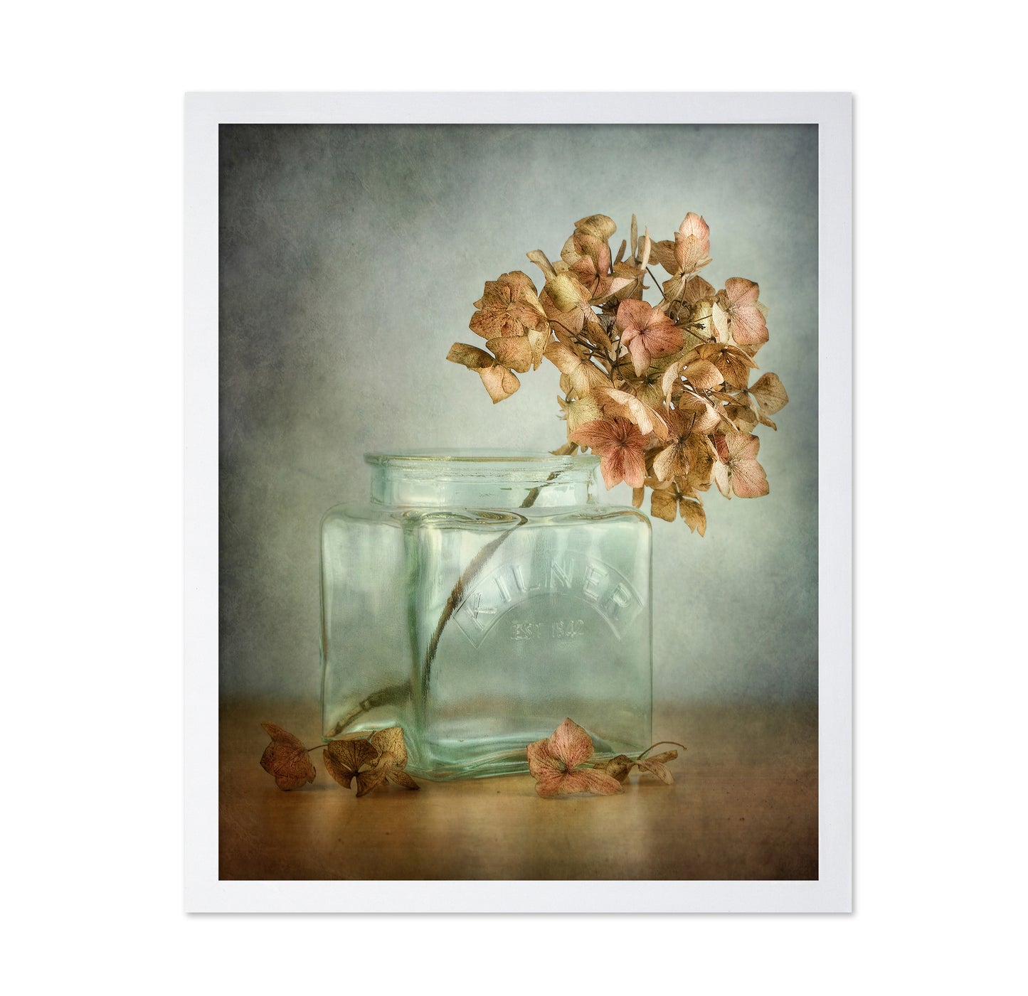 Vintage Hydrangea Still Life
