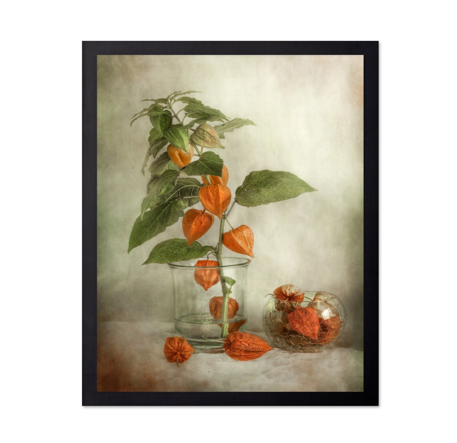 Orange Lantern Flowers