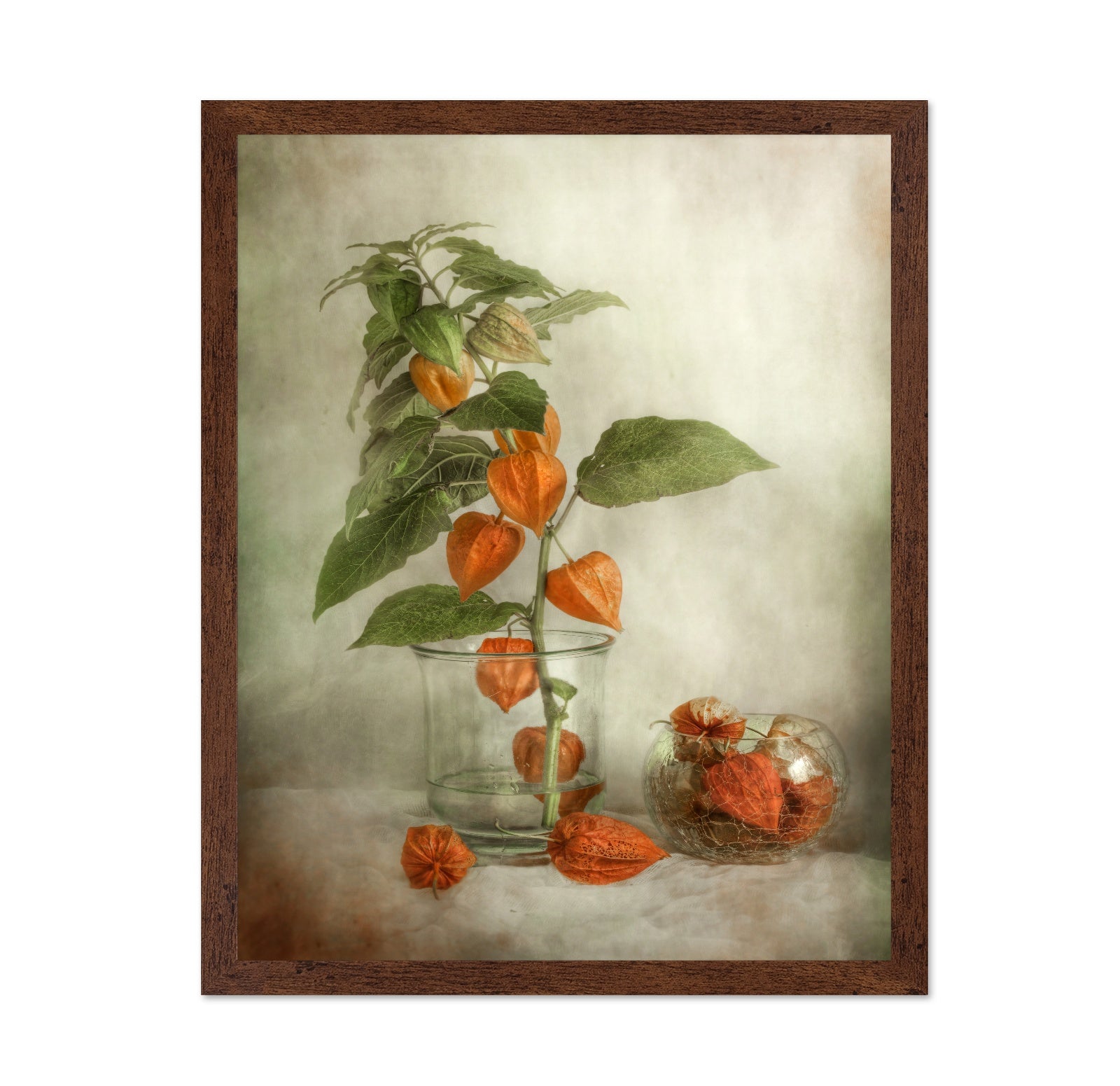 Orange Lantern Flowers