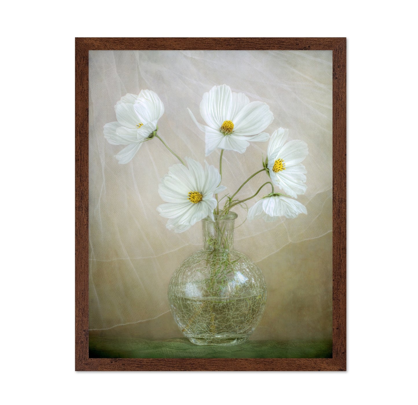 White Cosmos Bouquet